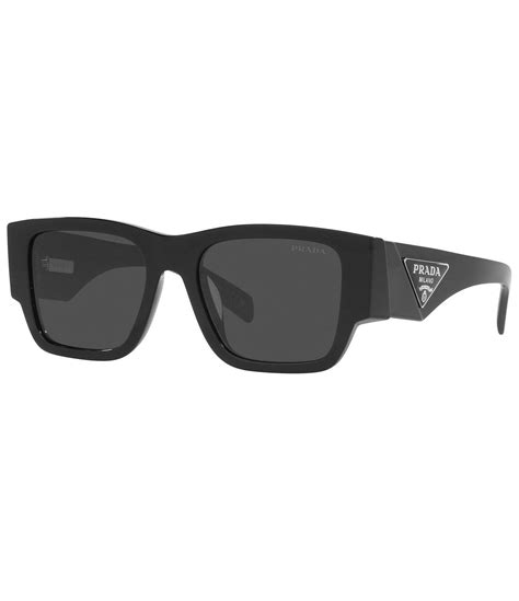 prada 54mm round sunglasses|prada rectangular sunglasses.